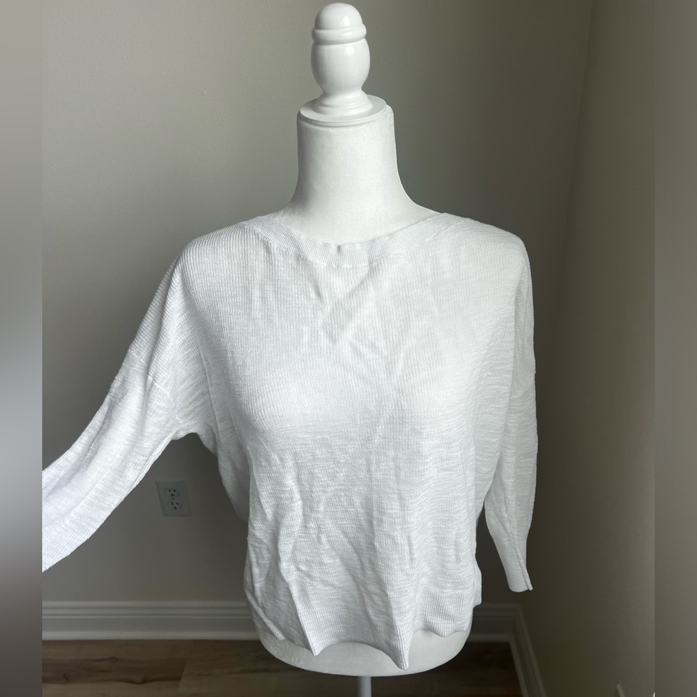 Express open back sweater